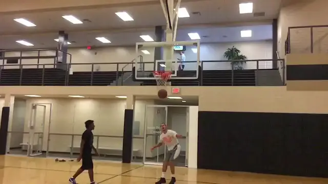'Video thumbnail for Isaiah Rivera Sick(Literally!) Dunk Session'