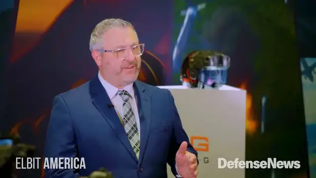 'Video thumbnail for Inside Elbit America’s next-gen pilot technology and strategy'