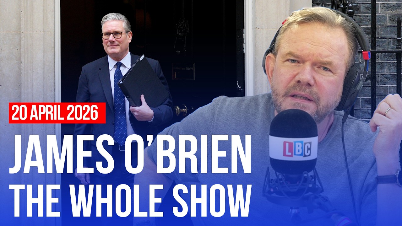 Video thumbnail for ‘Did I get it wrong about Starmer last week?’ | James O’Brien - The Whole Show
