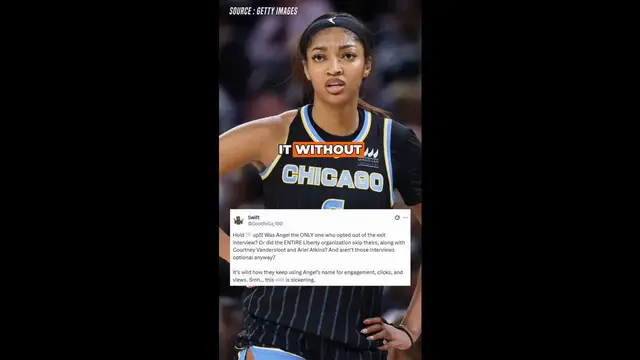 'Video thumbnail for Angel Reese Fans Slam Analyst’s Criticism of Sky Star'