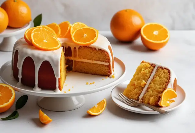 Video thumbnail for Orange Cake Recipe