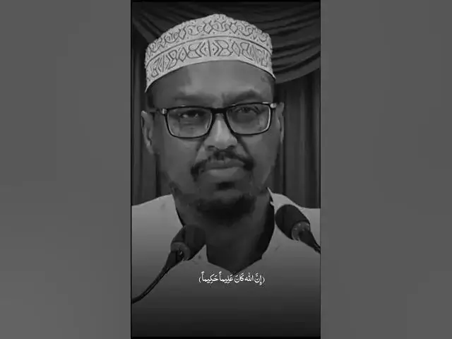 Video thumbnail for Shiikh mustafe #duco #waano #wacdi #muxaadaro #khayr #shiikh #shorts #wacdi_sheeg #quran