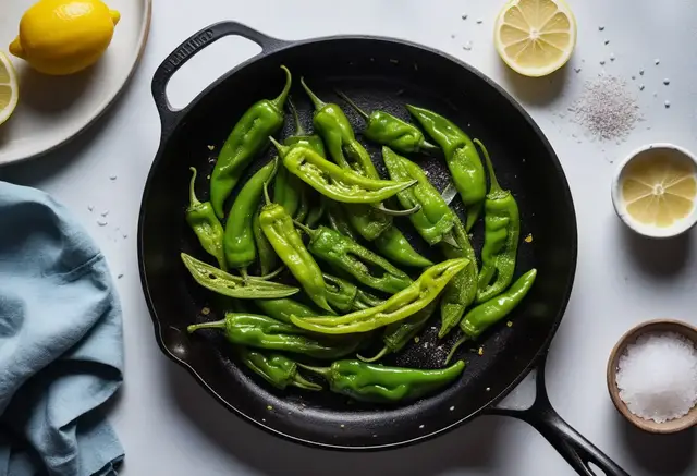 Video thumbnail for Simple Shishito Peppers Recipe