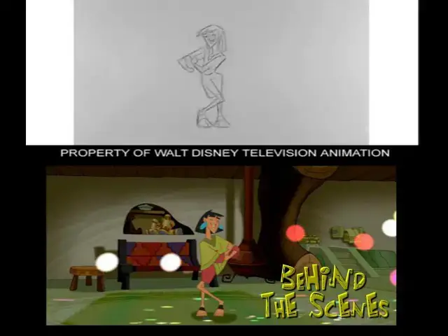 'Video thumbnail for RARE FOOTAGE - The Emperor's New School Reference Animation'
