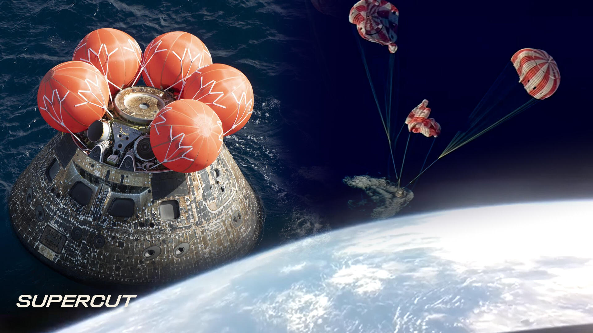 Video thumbnail for NASA's Artemis II Spashes Down in the Pacific Ocean