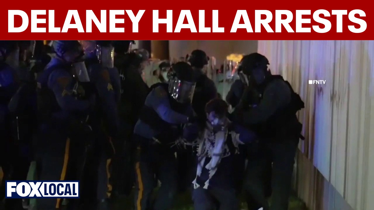 Video thumbnail for Arrests made at Delaney Hall as curfew remains in effect