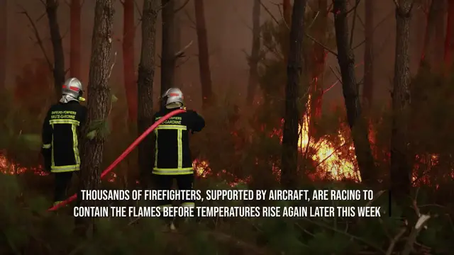 Video thumbnail for Macron Holds Crisis Meeting As Massive Wildfires Force Mass Evacuations.
