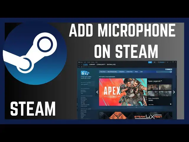 'Video thumbnail for How To Add Microphone On Steam'