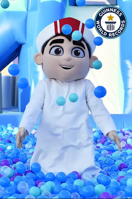 Video thumbnail for Abu Dhabi's record-breaking ball pit: a world of fun