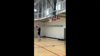 'Video thumbnail for travis reynolds: motivational basketball dunk progression'
