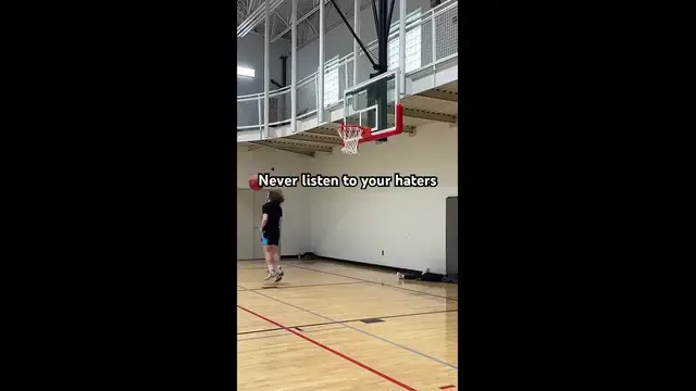 'Video thumbnail for travis reynolds: motivational basketball dunk progression'