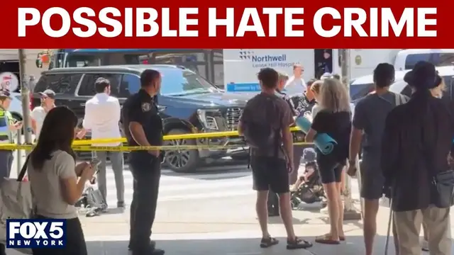Video thumbnail for UWS stabbing being investigated as potential hate crime