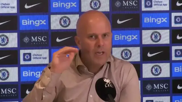 'Video thumbnail for 'Mo is human' - Slot defends Salah after defeat to Chelsea'