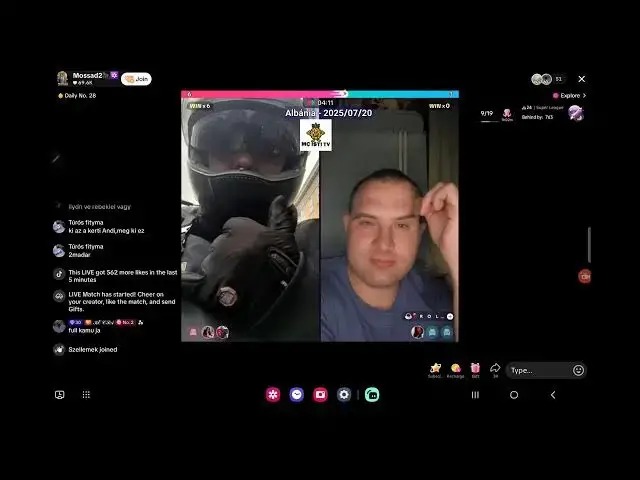 Video thumbnail for MC ISTI tiktok live mirror