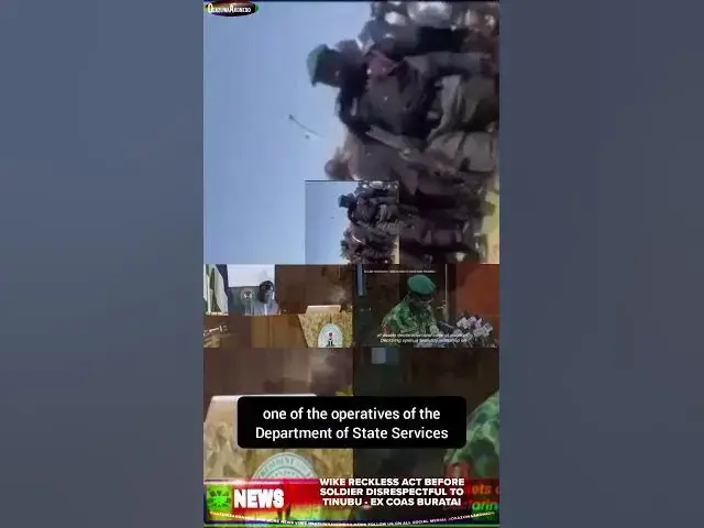 Video thumbnail for Wike Reckless Act Before Soldier Disrespectful To Tinubu   Ex COAS Buratai