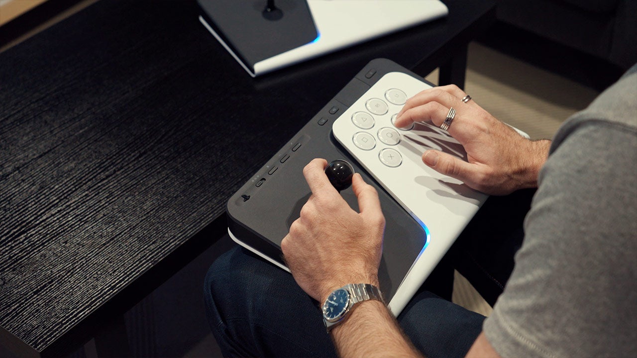 Video thumbnail for Hands On With PlayStation's New Fight Stick, Gaming Monitor, and Speakers