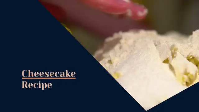 Video thumbnail for Cheesecake recipe