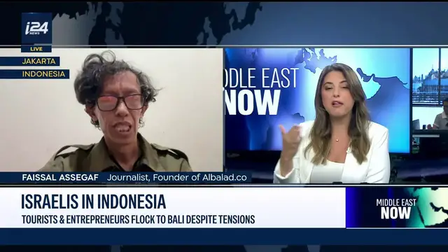 Video thumbnail for Israeli tourists and entrepreneurs flock to Indonesia despite no diplomatic relations