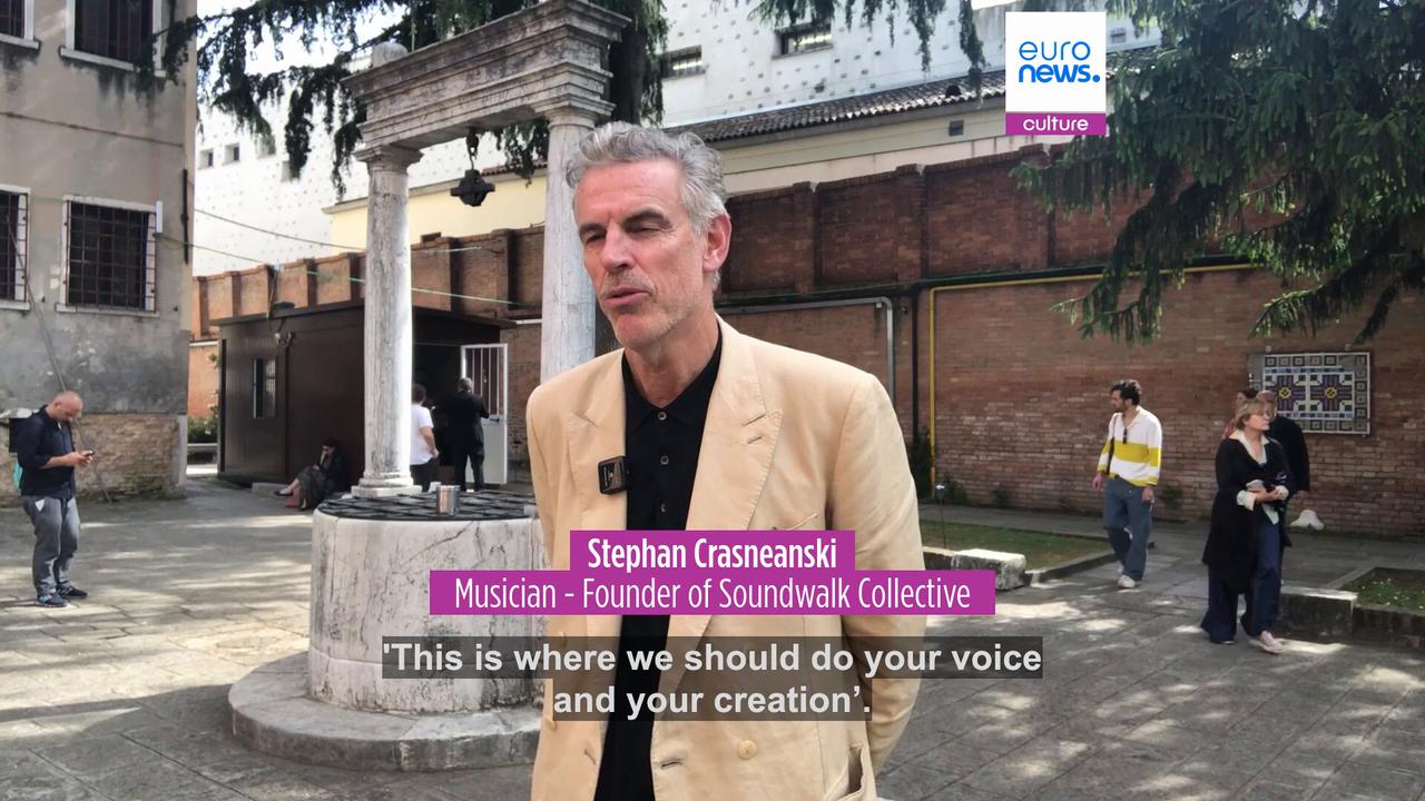 Video thumbnail for Venice Biennale 61: Patti Smith and Soundwalk Collective's ritual performance