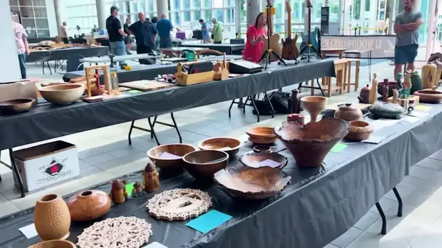 Video thumbnail for LI Woodworkers show returns to Cradle of Aviation this weekend