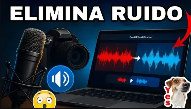 'Video thumbnail for ELIMINA RUIDO y SEPARA VOCES de Cualquier Canción 🎵 con IA (EaseUS Vocal Remover)'