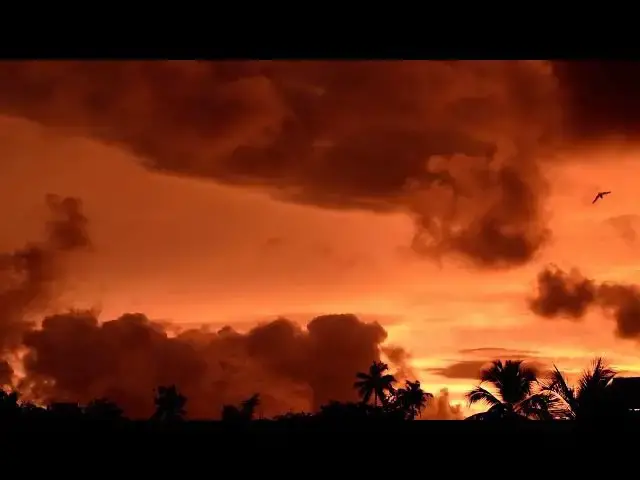 Video thumbnail for EVENING SKY   RED SKY   DAWN