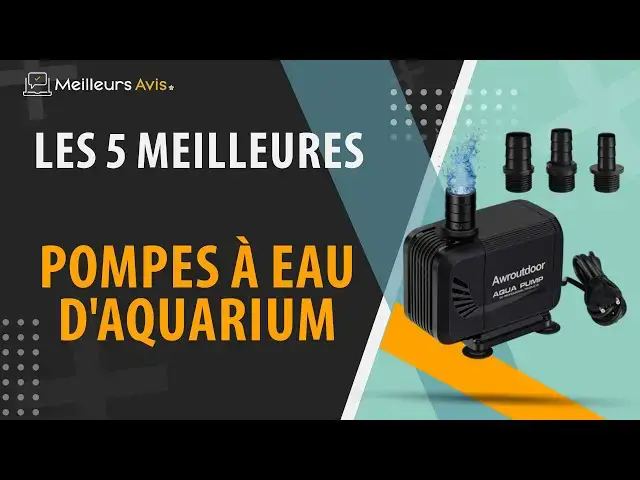 Video thumbnail for ⭐️ MEILLEURE POMPE À EAU D'AQUARIUM - Comparatif 2024