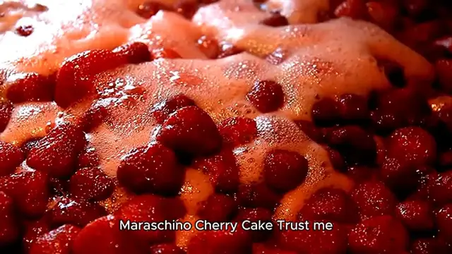 Video thumbnail for Maraschino Cherry Cake recipe