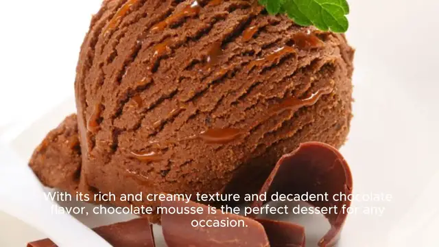 Video thumbnail for Chocolate Mousse Recipes