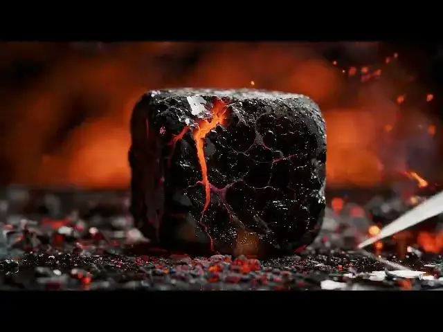 'Video thumbnail for Cutting Solid Lava | Hyper-Realistic ASMR'