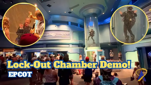 Video thumbnail for SCUBA Diver in Lock-Out Chamber at Epcot!