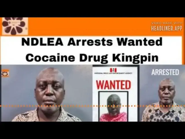 Video thumbnail for NDLEA Arrests Wanted Cocaine Drug Kingpin ~ OsazuwaAkonedo