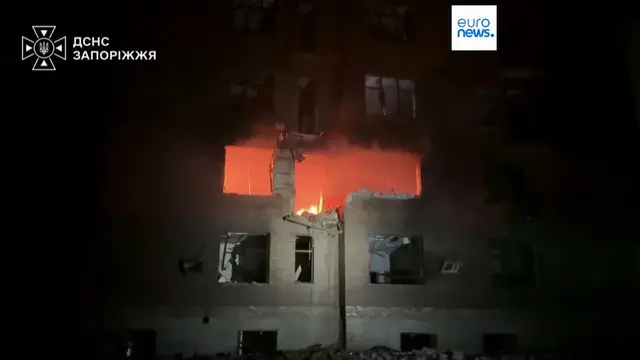 Video thumbnail for Russian 'safari' drone attack on civilian minibus kills at least four, Ukraine says
