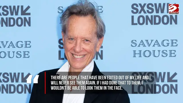 Video thumbnail for Richard E. Grant says he will never forgive certain friends—but why?