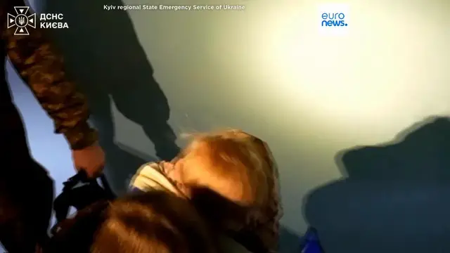 Video thumbnail for At least 30 killed and 18 injured after Russian strike hits two buses in Donetsk