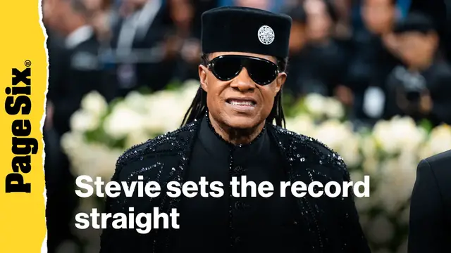 Video thumbnail for Stevie Wonder addresses conspiracy theories about his sight