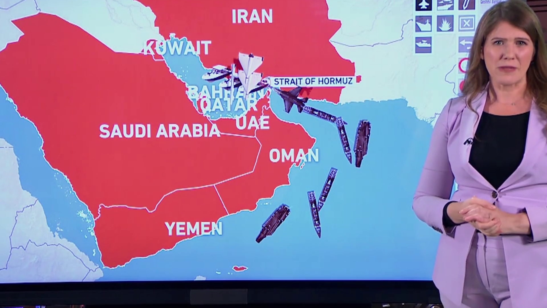 Video thumbnail for US and Iran trade attacks in Strait of Hormuz as nuclear talks continue