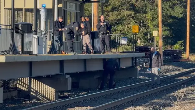 Video thumbnail for Sources: 1 person shot boarding LIRR train in Bellport, MTA police still searching for suspects