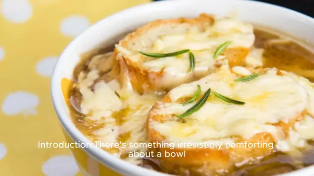 Video thumbnail for French Onion Soup Recipes_ A Savory Comfort