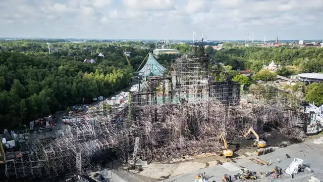 Video thumbnail for Tomorrowland festival begins days after fire destroyed main stage