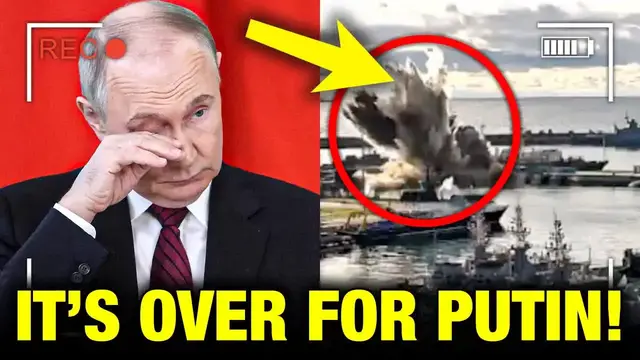 Video thumbnail for business basics: ukraine's sea baby drone strikes russian submarine, changing black sea warfare