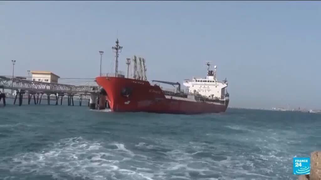 Video thumbnail for Trump calls for help on securing Strait of Hormuz as oil prices surge