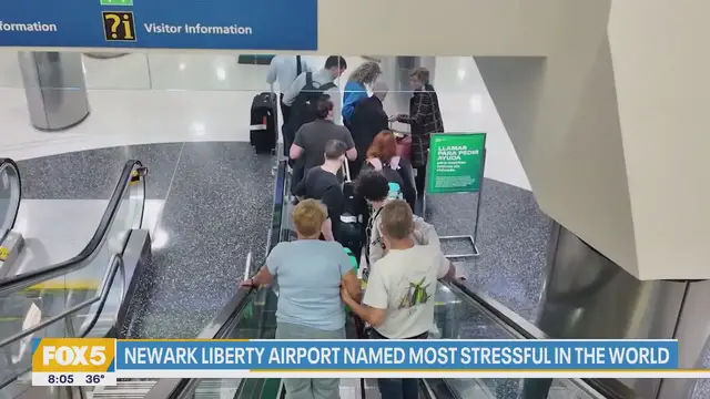 Video thumbnail for Newark Liberty International Airport named 'Most Stressful' airport in the world | Good Day Weekend