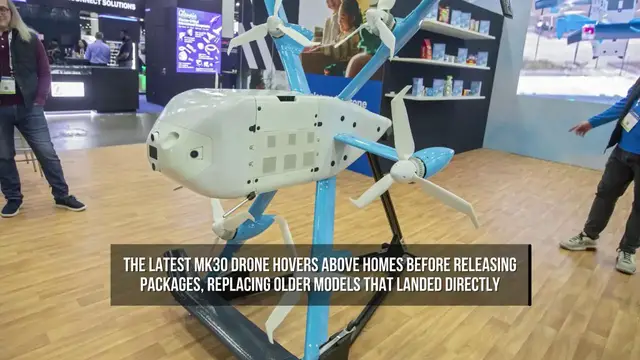 Video thumbnail for Amazon Expands Drone Delivery Across 500 U.S. Locations.
