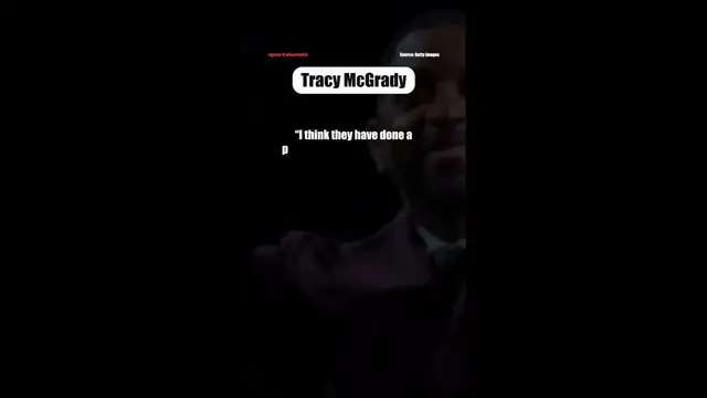 Video thumbnail for Tracy McGrady Says the Wizards Are the NBA’s Most Underrated Team