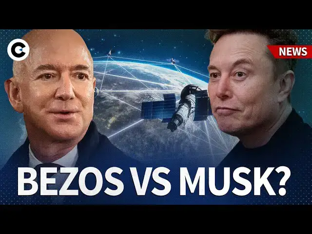 Video thumbnail for SpaceX vs Amazon: Can Bezos' Project Kuiper challenge Musk's Starlink?