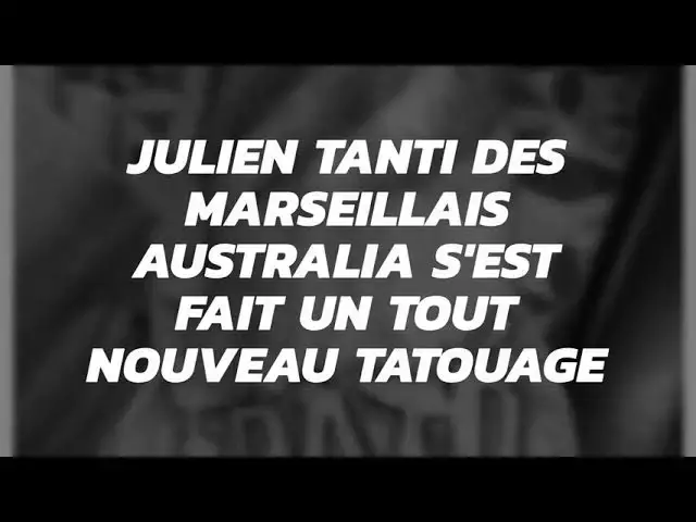 'Video thumbnail for Julien Tanti des Marseillais Australia s'est fait un tout nouveau tatouage'