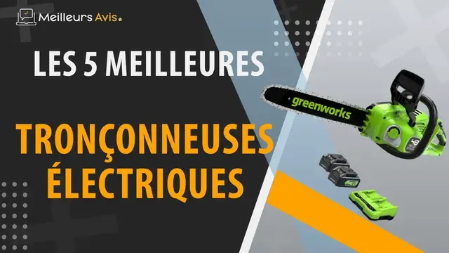 Video thumbnail for ⭐️ MEILLEURE TRONÇONNEUSE ELECTRIQUE - Avis & Guide d'achat (Comparatif 2023)