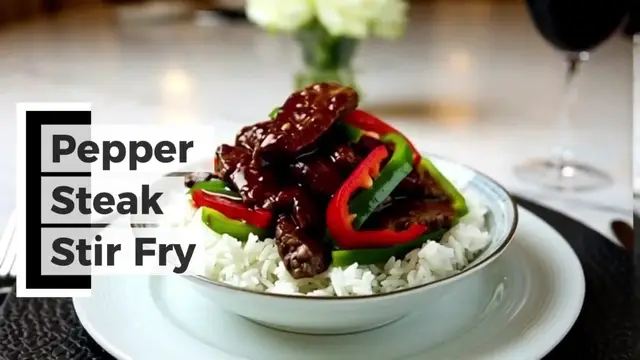 Video thumbnail for Pepper Steak Stir Fry | Juicy Beef with Bell Peppers in 20 Minutes
