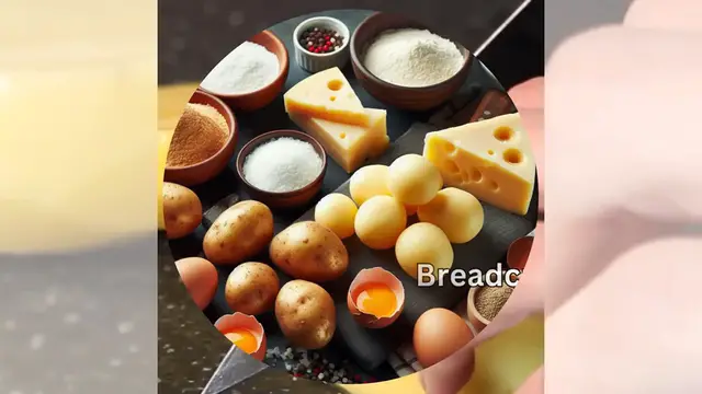 Video thumbnail for  potato cheese balls